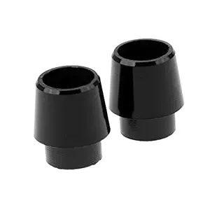 Calandis 2pcs Plastic Golf Iron Ferrule for Taper Tip Iron Wedge Black 0.350