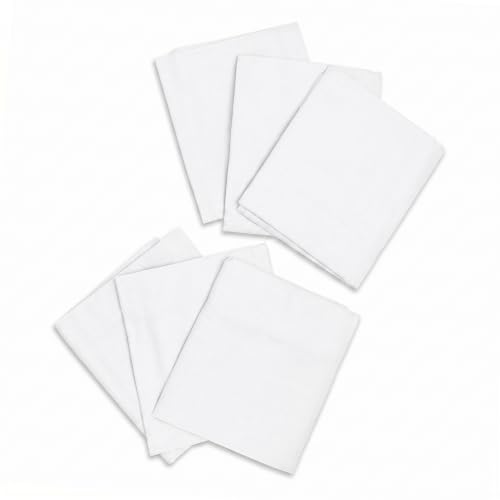 TI TIN Pack 6 Sábanas Bajeras Cuna Guardería 52x132 cm
