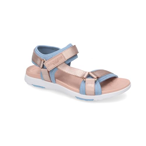 Dockers by Gerli Women's Classic Sandals, Women's Sandals, Pink Blue 766, 5 UK
