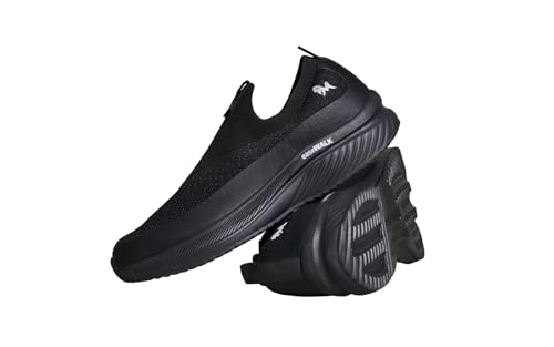 Image of Neeman's Ease Walk Slip Ons for Men | Shoes for Men | Walkers, Walking Shoes | Trendy Stylish Comfortable Shoes | Flexible, Breathable Lightweight Shoes for Men