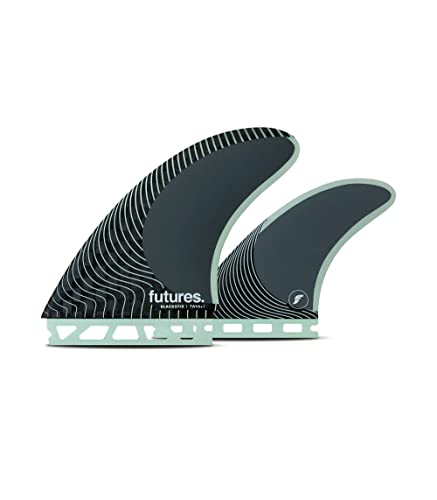 Futures Fins Blackstix Twin + 1 conjunto de quilhas duplas