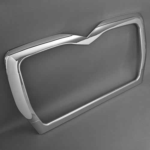 HECASA Front Grille Surround Compatible with Mack Granite CV713 T/A Bumper Grill Molding Trim Chrome by HECASA - Image 6