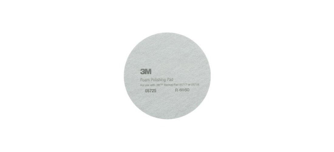 3M 7000000484 Almohadilla de Pulido de Espuma - 8 Pulgadas, 2000 RPM máximas
