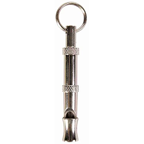 TRIXIE Metal High Frequency Dog Training Whistle, 5 Centimetre