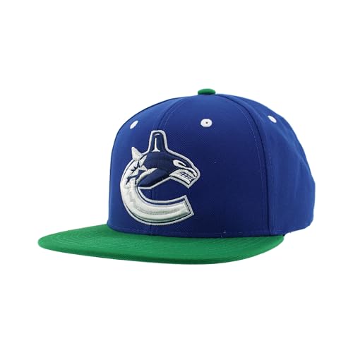 Image of ZHATS NHL Unisex-Adult NHL Officially Licensed Adjustable Snapback Hat Flat Bill Z11 Icon Two Color