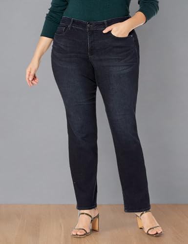 Bandolino Women's Mandie Signature Fit 5 High Rise Jean, Sonora, 16 Short