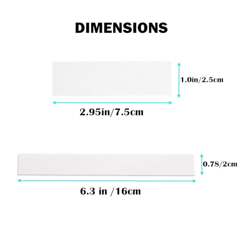 Image of Grade 1 Chromatography Paper Strips - 1 X 3 in(300 Pcs),Clear Separation Filter Paper Chromatography Strips