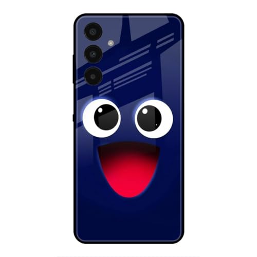 Image of SmashItUp Happy |Emoji Designer Printed TPU Metal Case Mobile Back Cover for Samsung A15 5G