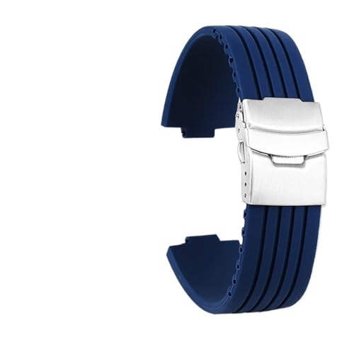 Bracelet en caoutchouc souple homme compatible Oris Aquis 7330 22mm