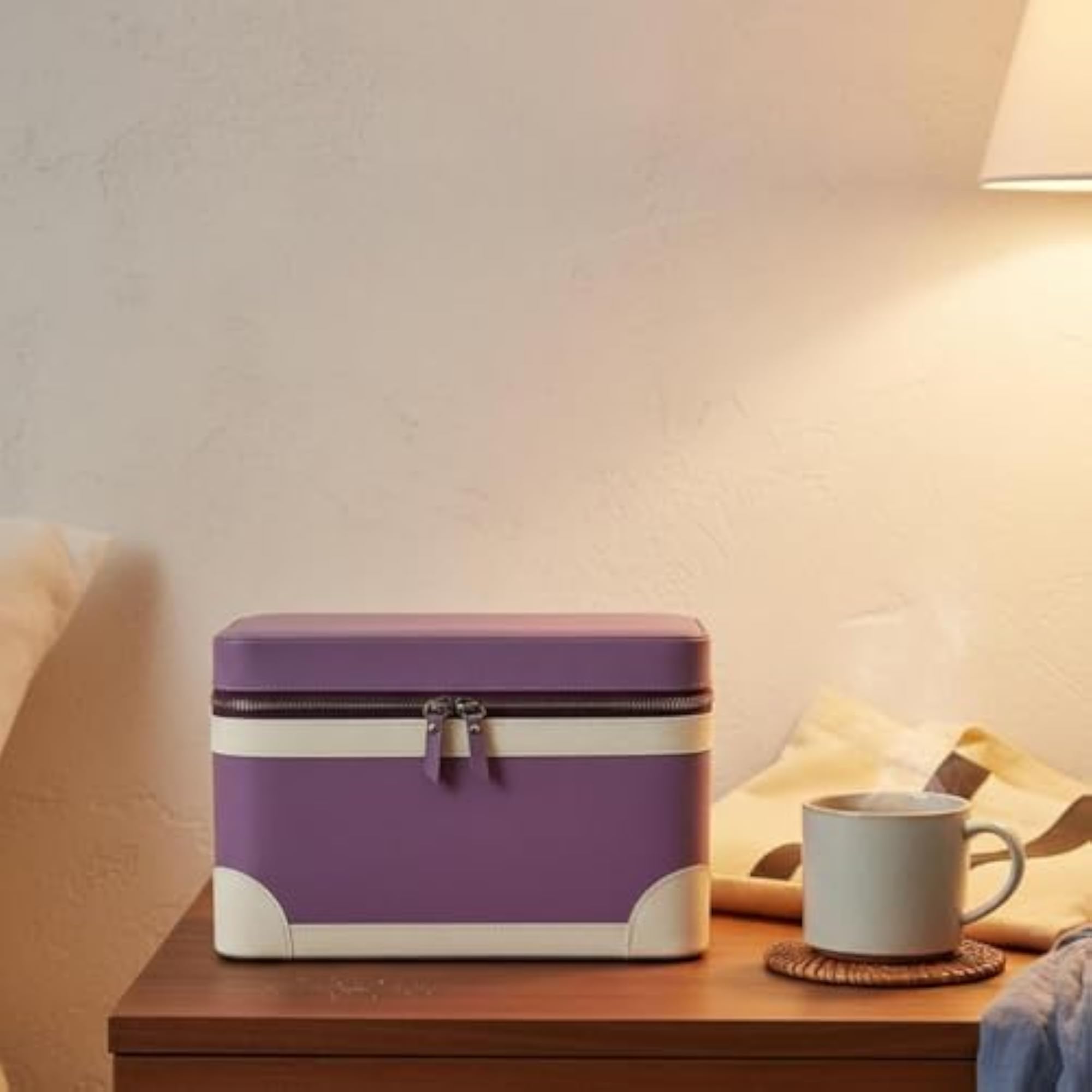 Essential Oil Storage Case, PU Leather 66 Compartment Organizer