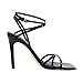 Calvin Klein Women's Tegin Heeled Sandal, Black, 8.5