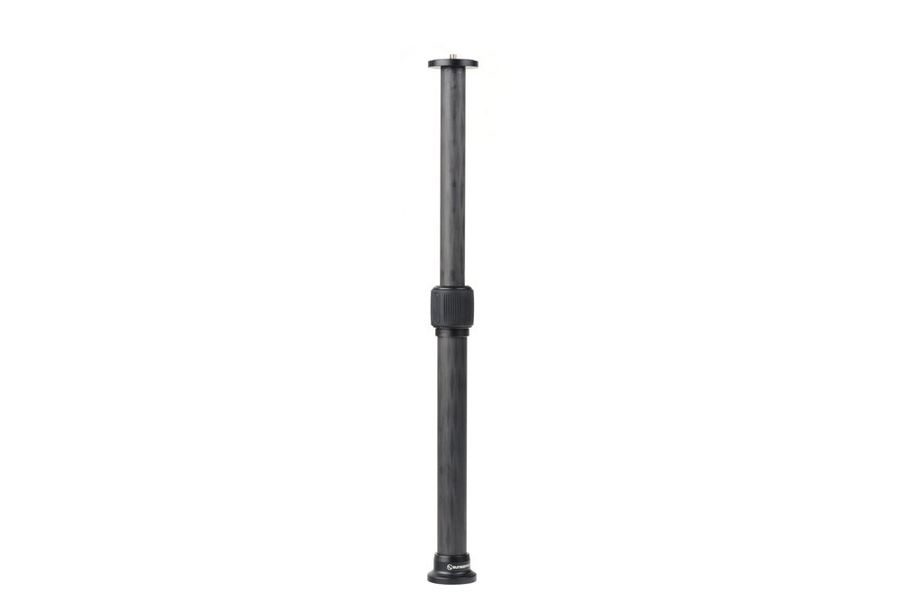 Sunwayfoto ET-02 – Tubo Di Prolunga Per Treppiede In Fibra Di Carbonio A 2 Sezioni – Altezza Max 425 Mm, Carico 10 Kg