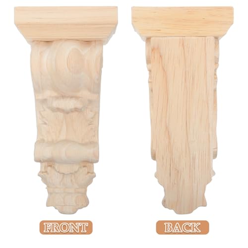 Soportes de madera para estantes que ocultan uniones en encimeras 6
