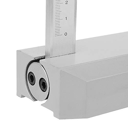 EsportsMJJ 0-200mm/0-300mm gama acero vernier calibrador de altura con soporte medida regla herramientas - B