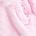 Luxurious Soft Pink Faux Fur Throw, Custom Hand Made, Designer Throw Blanket, Bedspread, Comforter, Minky Lined Made in America (X-Large)
