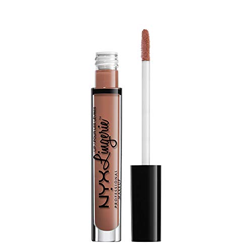 NYX PROFESSIONAL MAKEUP Lip Lingerie Matte Liquid Lipstick - Lace Detail, Nude Pink Beige
