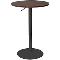 バーテーブル ハイ カウンター 丸型 φ60cm BT-01A 黒脚タイプ (k Amazon｜バーテーブル ハイ カウンター 丸型 φ60cm BT-01A 黒脚タイプ
