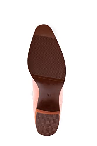 Image of IUV Cowboy Boots For Women Pointy Toe Women's Western Boots Cowgirl Boots Mid Calf Boots
