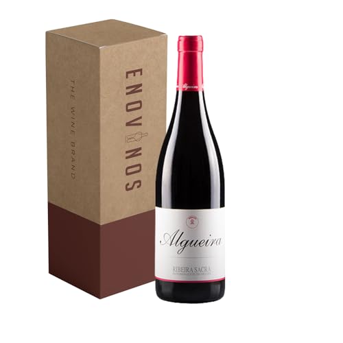 Vino Algueira Mencia Joven - Botella Vino Tinto 100% Mencía de la Ribeira Sacra 75 cl - Mejor Selección ENOVINOS