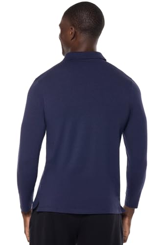 Coolibar UPF 50+ Men's Coppitt Long Sleeve Weekend Polo - Sun Protective