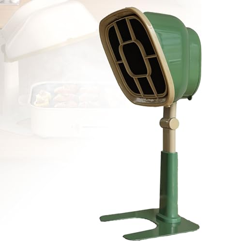 Mini Campana Extractora Portátil, Campana Extractora De Escritorio, Extractor Portátil De 3200 RPM, Succión Fuerte, Ajuste De Altura De 6 Segmentos Y Ángulo Ajustable De 66 °, Fácil De Limpiar (Size