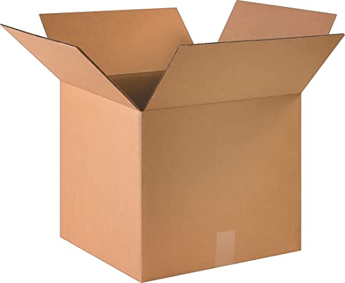 The Packaging Wholesalers 16 x 16 x 9 Inches Shipping Boxes, 25-Count (BS161609)