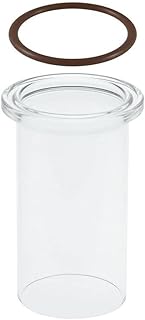 Chemglass CG-138-04 Series CG-138 O-Ring Flat Flange, 99 mm Tube ID, 105 mm Tube OD, 348 O-Ring Size, 4.5