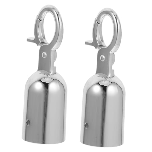 Yardenfun Decking Rope Ends Caps Cord End Stopper Snap Hook Heavy Duty Hanging Hook for Railing Column