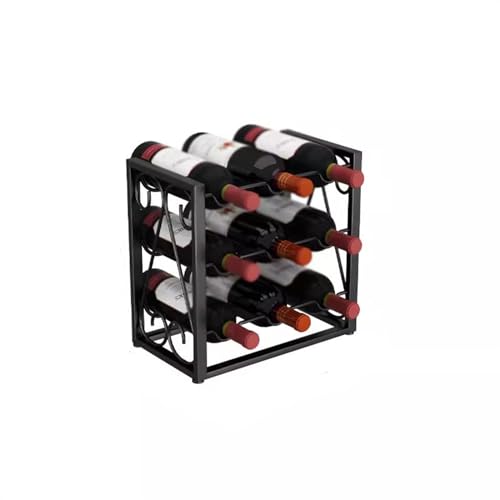 Soporte para botellas de vino SONGCHAO pequeño negro miniatura 1
