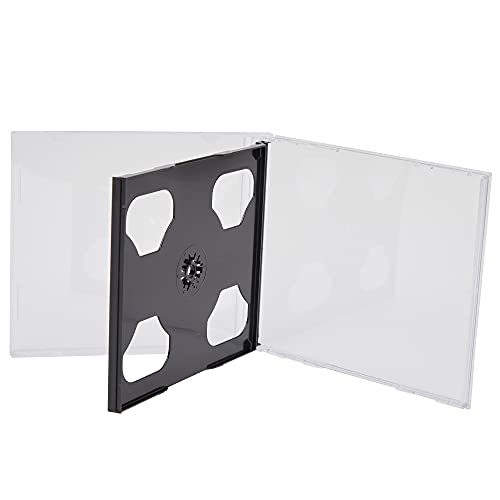 CD Double Jewel Cases 10.4mm voor 2 Disc met Zwarte Lade (Pack van 10) Dragon Trading® - Afbeelding 6