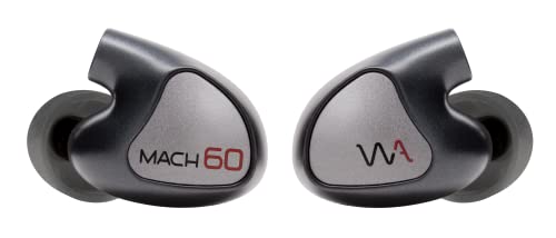 Westone Audio - Mach 60 Universal Iem Wired Earbuds - 6 Balanced Armature Driver Professional Musician In Ear Monitor Earphones With Linum® Estron Ultrabax™ T2 Cable #TOP6