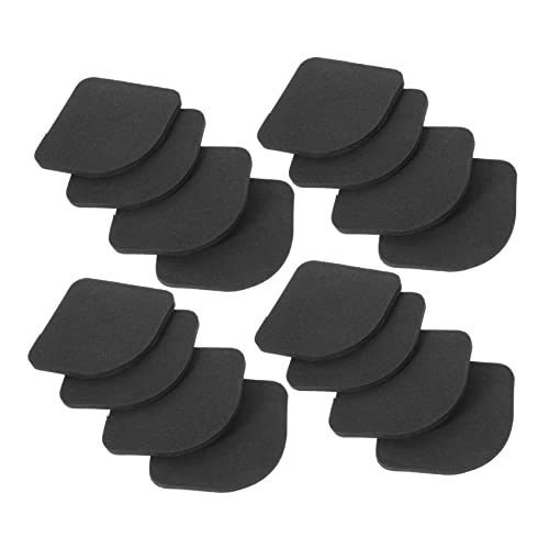 HONITANO 16 pezzi Tappetini Antivibrazione e Frigorifero da Antiscivolo e Isolamento Facili da Installare per Stabilizzare Elettrodomestici e Rumore