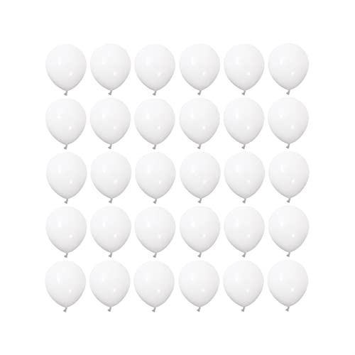 Image of 5 inch White Latex Balloons, 100 pcs Mini Thick Party Balloons for Birthday Wedding Baby Shower Decorations(White)