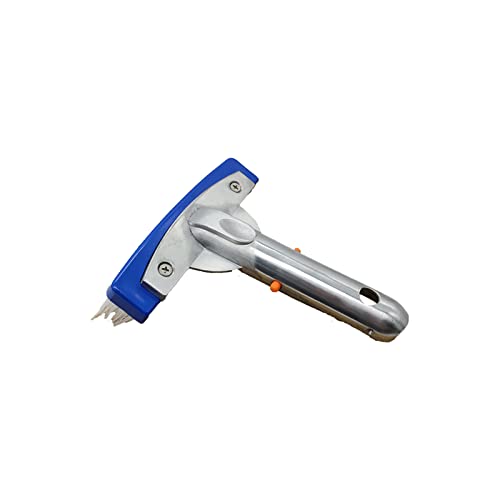 FAMKIT 5. Escova de piscina de cerdas de 12,7 cm com alça de alumínio para limpeza de piscina