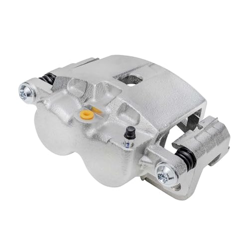 Image of Detroit Axle - Rear Right Brake Caliper w /Bracket for Chevy Silverado 1500 | GMC Sierra 1500 01-03 /05-06 1500HD 99-04 2500 04-06 3500 01-10 2500HD 07-10 3500HD, 00-13 Yukon XL Suburban 03-09 Hummer H2
