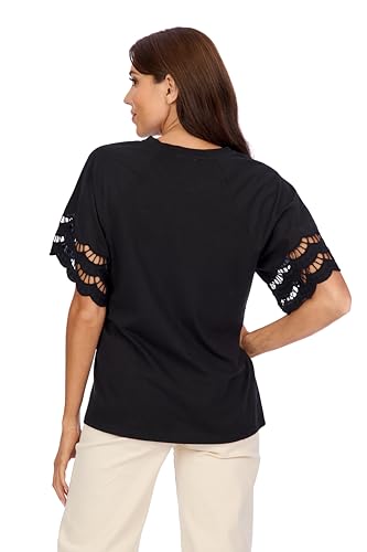 T-shirt décontracté femme Levy ample pour masquer les complexes - 3