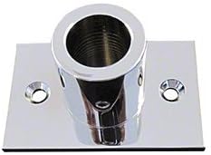 CRL Polished Chrome Wall Mount Top Fitting by CR Laurence