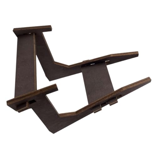 VALICLUD Wooden Picture Frame Stand Versatile Display Easel for Photos Menus and Plates Lightweight Rustic Design for Home Office and Restaurant Decor