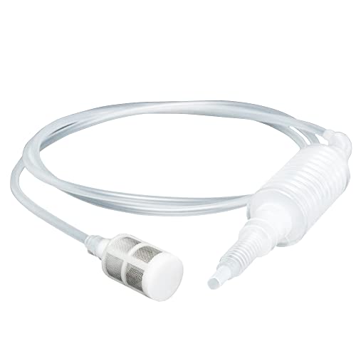 YUEWO 2PCS 2m Wine Beer Making Supplies Brewing Food Grade Plastic Eco-Friendly For Filtering Bottling Home Tube Pipe Hose