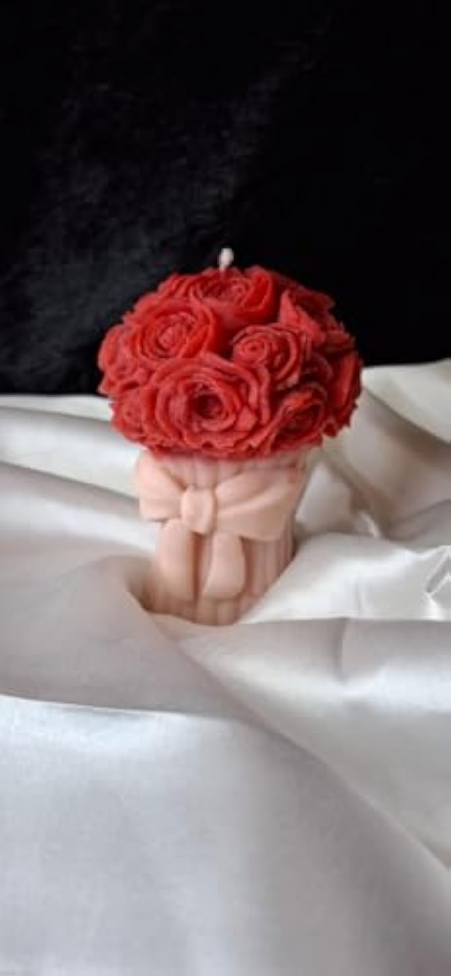 Bouquet Rose Flower Candle for Home Decor