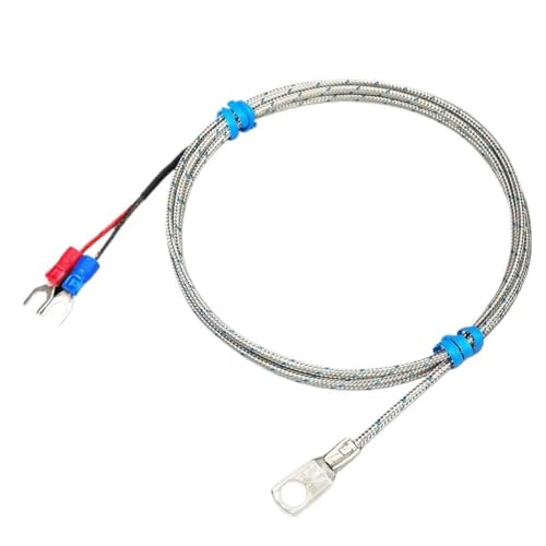 Sonda termopar tipo K de superficie con sensor de precisión de 1 metro