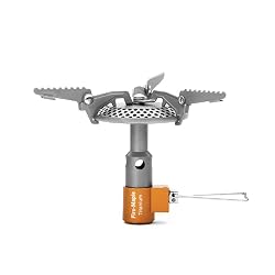 Fire-Maple Fornellini a Gas Portatile in Titanio per Outdoor Campeggio Trekking Backpacking Ultraleggero e Durevole 2300W Mini Stufa Fornello Pieghevole FMS-116T