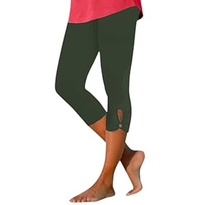 Uwdiohq Legging Court Femme, Legging Anti Cellulite Jean Ensemble Femme Leggs Collant Polaire Pantalon D 'Intérieur Pantacourt Blanc Ete Running Leggings with Pockets Navy