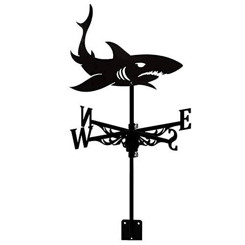 YXKJHH Veleta de Metal con Forma de Animal, Veleta Decorativa, Kit de Indicadores de dirección del Viento para jardín Exterior, Soporte metálico para Patio o jardín (Color: Pato B) (tibur