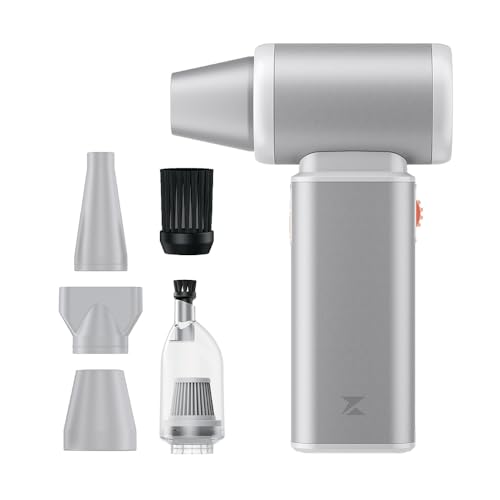 Image of Cordless Vacuum Cleaner with Blower | More Suction,7000 PA | Brushless Motor | 54m /s Airflow | 6000mAh Turbo Blower for Keyboard, PC, Car, Home Dust Cleaning and More | Stepless Speed Control