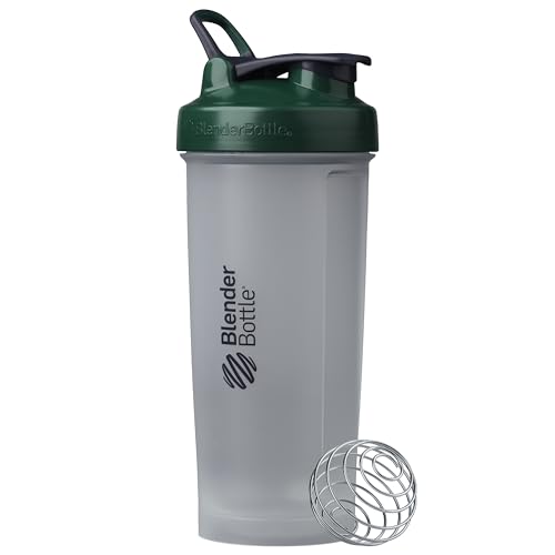 Image of BlenderBottle Classic V2 Shaker Bottle Perfect for Protein Shakes and Pre Workout, 45 oz, Green
