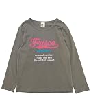 [Bee] ビー プリントTシャツ ガールズ ボーイズ 女の子 男の子 キッズ 春 秋 冬 taa05043 100cm Frisco×チャコール