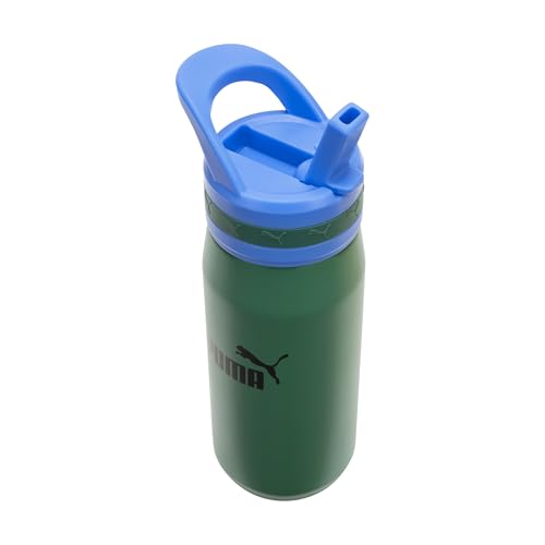 Image of PUMA unisex-adult 18oz Insulated Stainless Steel Water Bottle With Straw & Carry Handle