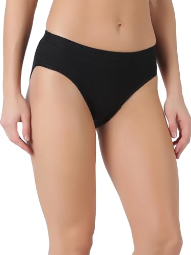 Image of Dollar Lehar Super Combed Cotton Women's Solid Hipster Panty - Actual Colour May Vary