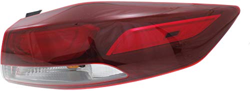 Tail Light for HYUNDAI ELANTRA 2017-2018 RH Outer Assembly Halogen USA Built
